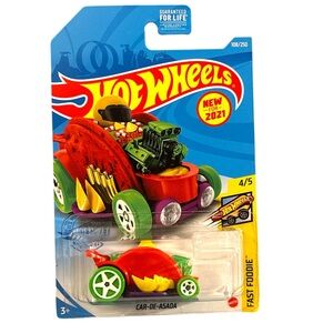 NWT Hot Wheels Car-De-Asada Fast Foodie